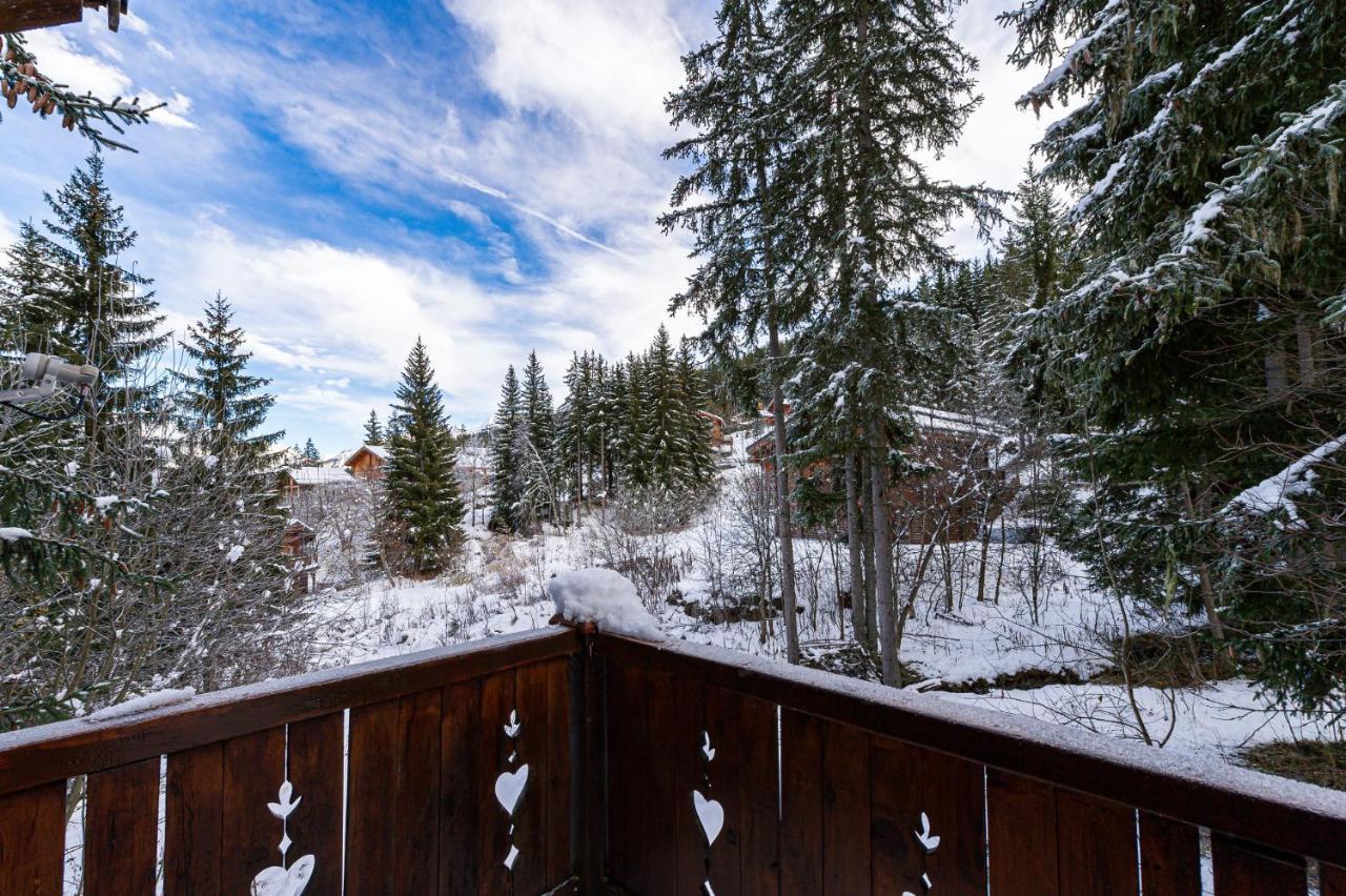 Chalet Cote Coeur, La Tania, With Outdoor Hot Tub And 7 Ensuite Rooms Exterior photo